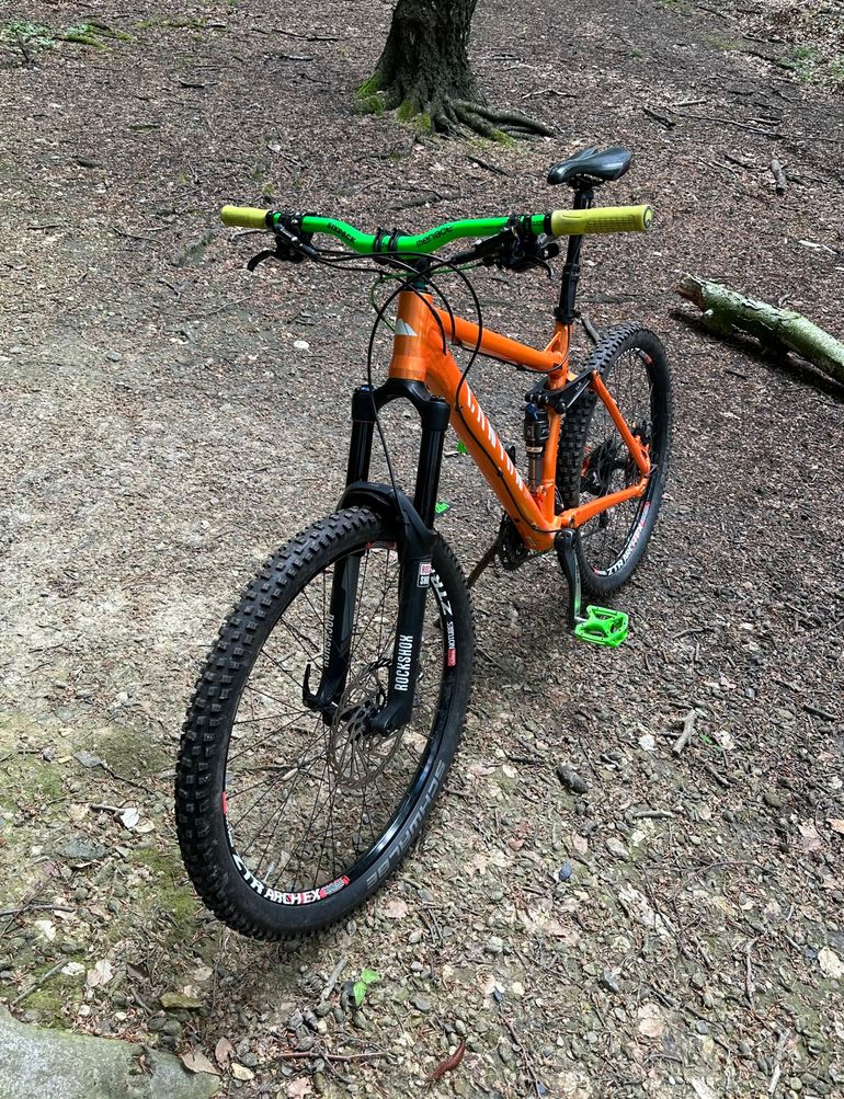 Used Canyon Nerve AM 2010 Mountainbike, Orange — image 2 of 12