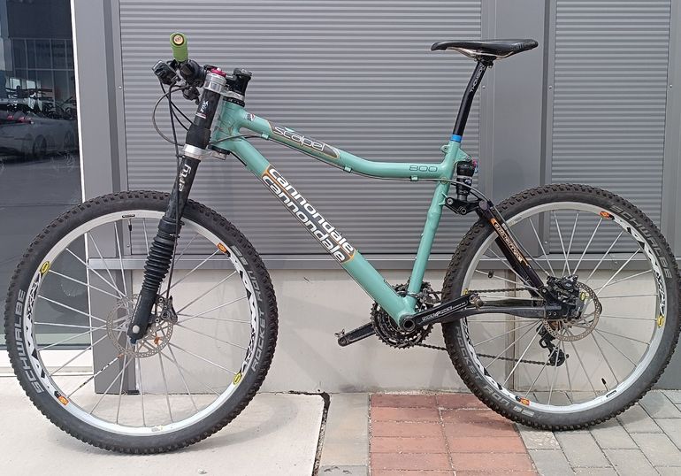Used Cannondale Scalpel 800 2007 Mountainbike, Green — image 2 of 13