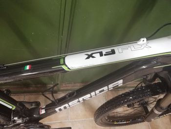 Used Merida FLX 1000  FULL CARBON  18"  46 CM 2012 Mountainbike, Black — image 5 of 25