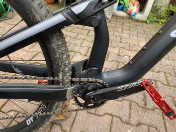 Used Canyon Neuron CF 9.0 SL 2020 Mountainbike, Black — image 7 of 8
