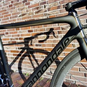 Brugt Cannondale SUPER-SIX EVO BLACK INC HiMod LTD+Mavic ULTIMATE+ENVE 5, 7(!)kg NEU 2018 Road & Gravel — billede 5 af 6