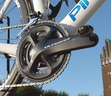 Used Pinarello DOGMA F10/Shimano ULTEGRA 8000/VISION METRON Gr. 57, 5 NEUwertig 2019 Road & Gravel, White — image 3 of 11