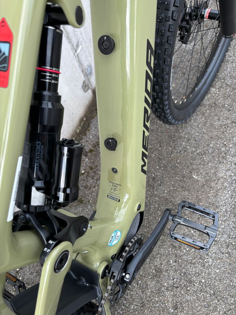 Used Merida eONE-SIXTY 6000 2024 2024 Mountainbike, Green, 27.5 — image 6 of 7