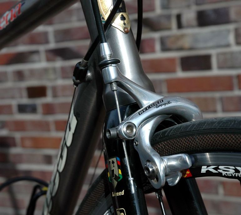Used Litespeed SIENA TITANIUM Titan-Rennrad/Campagnolo RECORD/MAVIC KSYRIUM ES/TOP! 2016 Road & Gravel, Light Gray — image 13 of 17