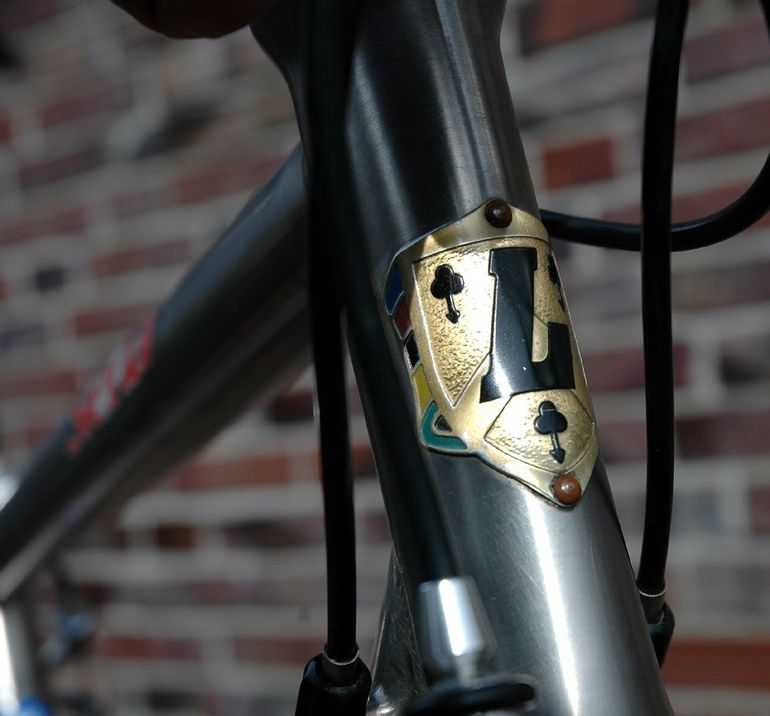 Used Litespeed SIENA TITANIUM Titan-Rennrad/Campagnolo RECORD/MAVIC KSYRIUM ES/TOP! 2016 Road & Gravel, Light Gray — image 5 of 17