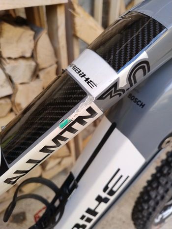 Used Haibike XDURO NDURO 3.0 2019 2019 Mountainbike, White, 27.5 (650B) — image 4 of 14