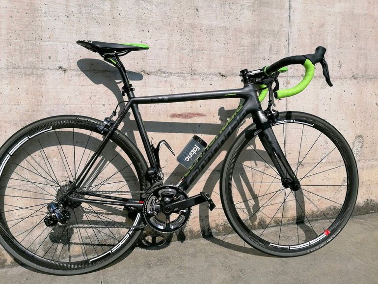 Used Cannondale SuperSix EVO Ultegra Di2 2018 2018 Road & Gravel, Light Gray — image 4 of 11