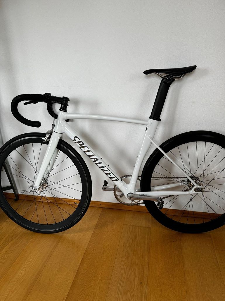 Used Specialized Allez Sprint Track Frameset 2022 2022 Road & Gravel, White — image 1 of 6