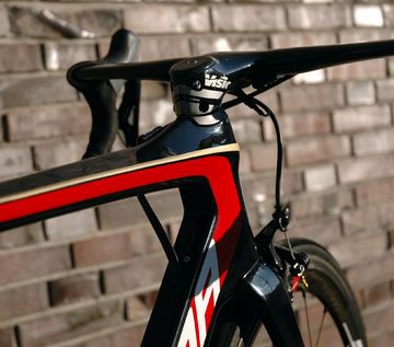 Gebrauchtes Merida REACTO TEAM BAHRAIN Victorious /DURA-ACE Di2/FULCRUM CULT ceramic Gr.M 2021 Road & Gravel, Schwarz — Bild 6 von 13