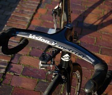 Gebrauchtes Merida REACTO TEAM BAHRAIN Victorious /DURA-ACE Di2/FULCRUM CULT ceramic Gr.M 2021 Road & Gravel, Schwarz — Bild 10 von 13