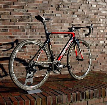 Gebrauchtes Merida REACTO TEAM BAHRAIN Victorious /DURA-ACE Di2/FULCRUM CULT ceramic Gr.M 2021 Road & Gravel, Schwarz — Bild 2 von 13