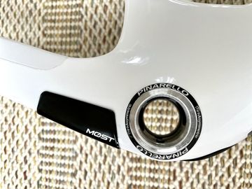Gebrauchtes Pinarello Dogma F Disc CRYSTAL WHITE 2024 + Campagnolo Super Record EPS + Bora WTO 45 2024 Road & Gravel, Weiß — Bild 17 von 19