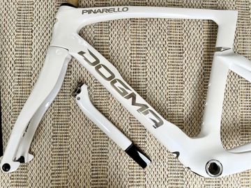 Gebrauchtes Pinarello Dogma F Disc CRYSTAL WHITE 2024 + Campagnolo Super Record EPS + Bora WTO 45 2024 Road & Gravel, Weiß — Bild 10 von 19