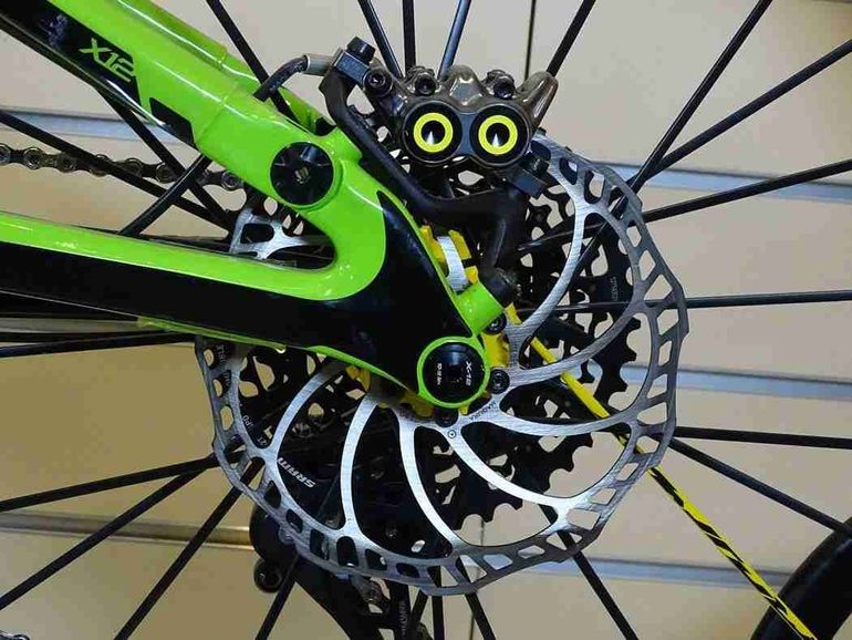 Used Cannondale Jekyll Carbon 1 2017 2017 Mountainbike, Green, 27.5 — image 14 of 16