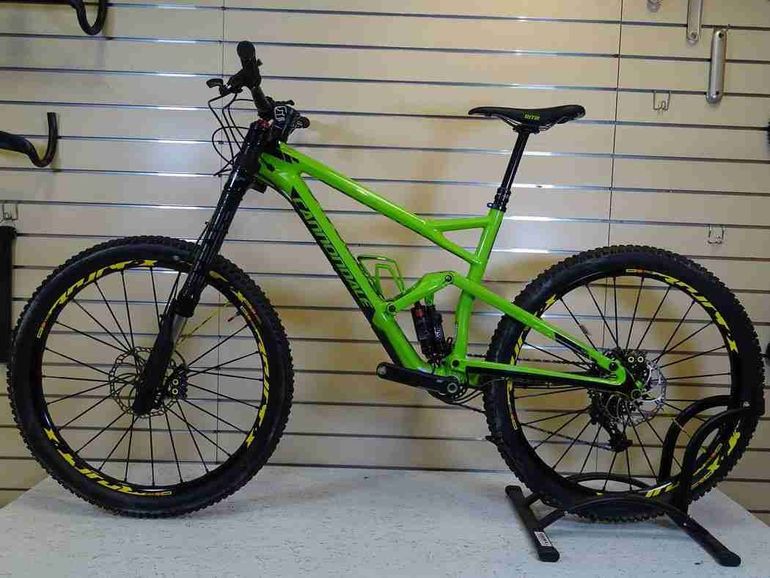 Used Cannondale Jekyll Carbon 1 2017 2017 Mountainbike, Green, 27.5 — image 2 of 16