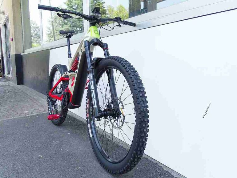 Used Cannondale Moterra Neo LT Carbon 1 2023 2023 Mountainbike, Red, 29 — image 13 of 19