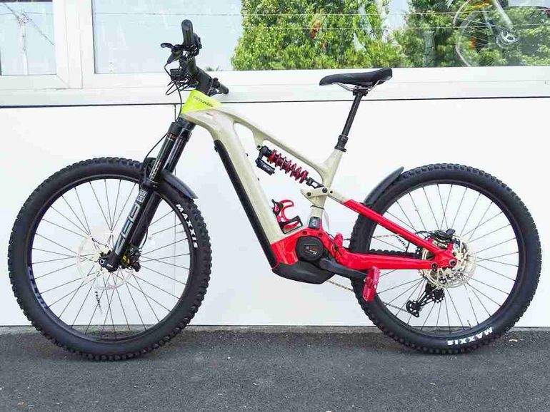 Used Cannondale Moterra Neo LT Carbon 1 2023 2023 Mountainbike, Red, 29 — image 2 of 19