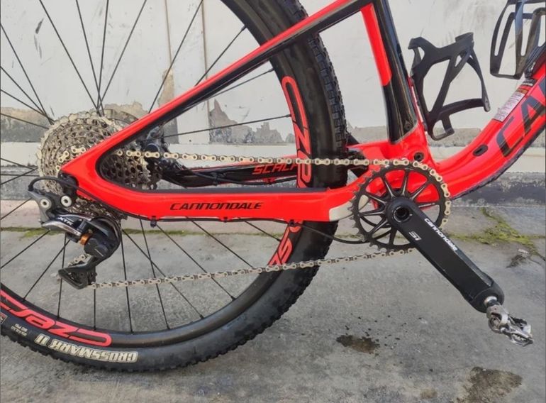 Used Cannondale Scalpel-Si Carbon 1 2017 2017 Mountainbike, Orange, 29 — image 6 of 8