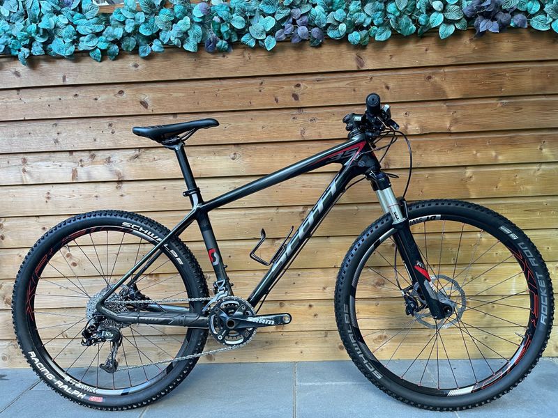 Brugt Scott Scale 35 Carbon, Sram X9, Rock Shox Reba, Grösse M 2014 MTB