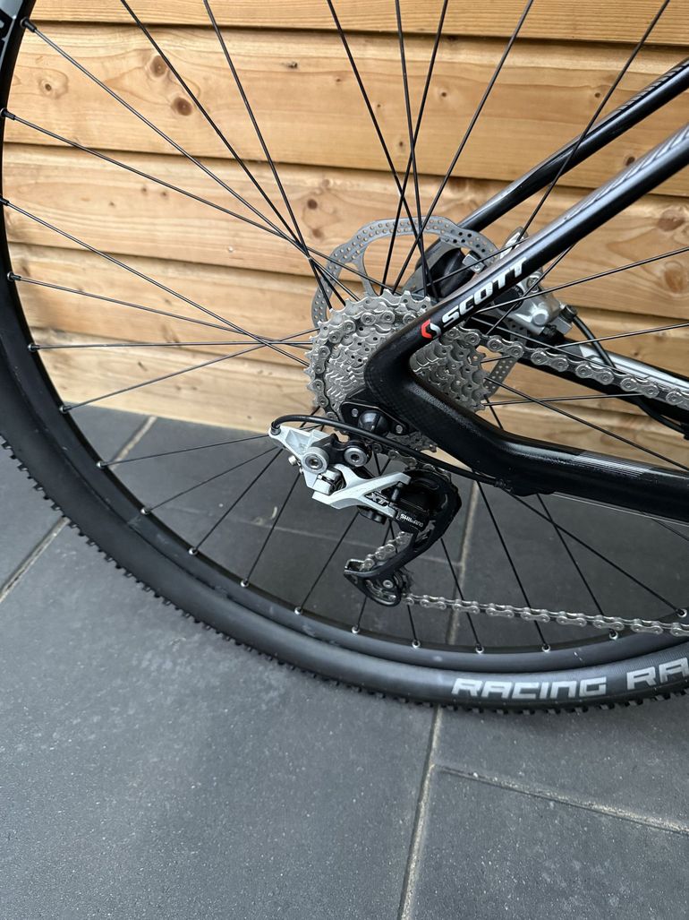 Scott Scale 35 Carbon, Sram X9, Rock Shox Reba, Grösse M 2014 Mountainbike d'occasion — image 17 sur 18
