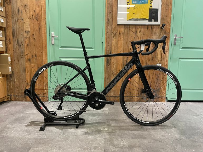 Gebrauchtes Cervélo Caledonia 105 Di2 2023 2023 Road & Gravel, Schwarz — Bild 1 von 3