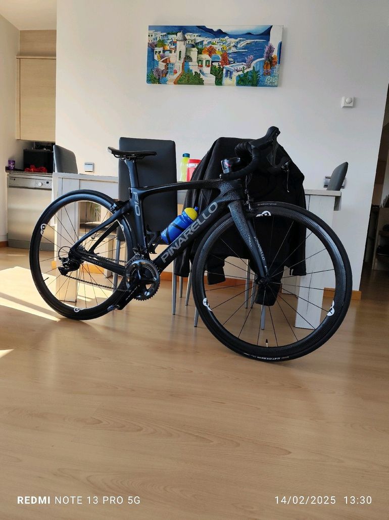 Gebrauchtes Pinarello Dogma Frameset 2019 Road & Gravel, Schwarz — Bild 1 von 6