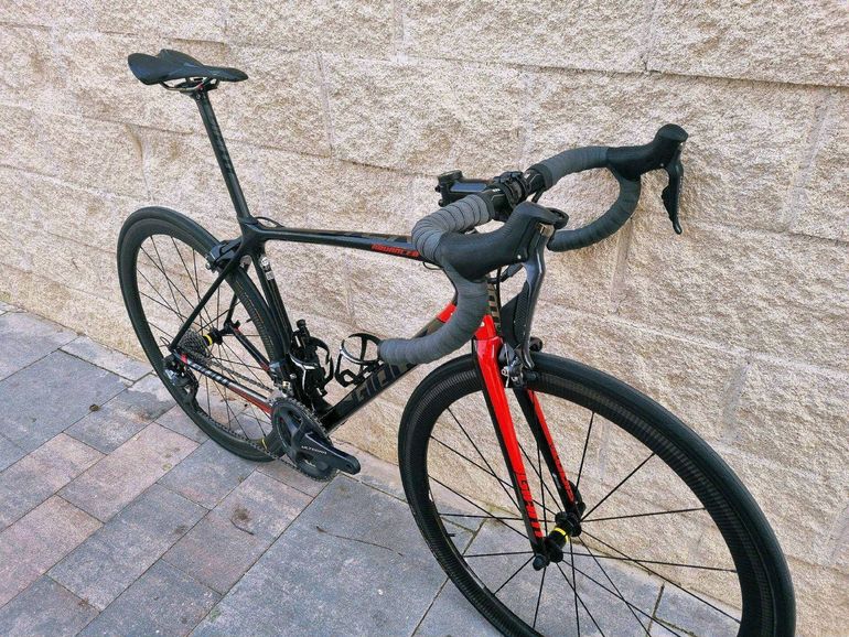 Used Giant TCR Advanced 2018 Road & Gravel, Nero — image 6 of 15