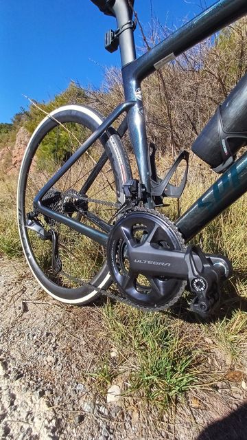 Gebrauchtes Specialized Tarmac SL7 Expert 2022 2022 Road & Gravel, Grün — Bild 4 von 5