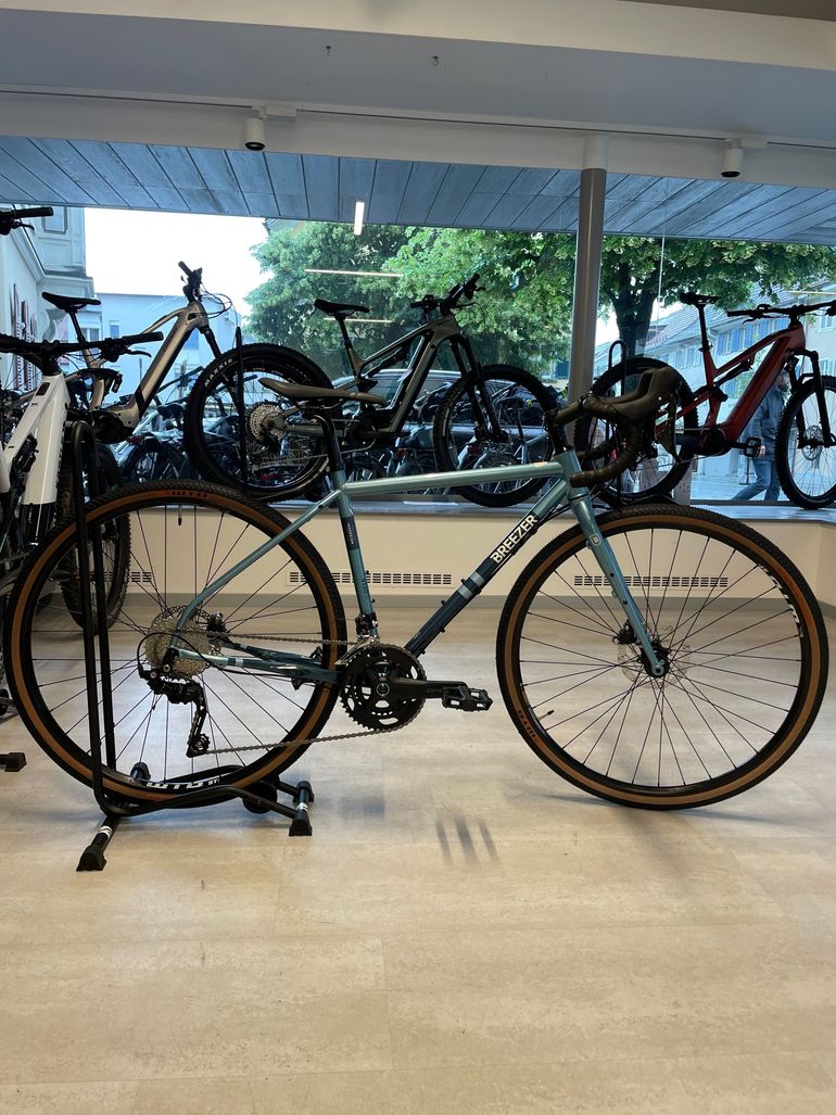 Used Breezer Inversion X COMP 2023 2023 Road & Gravel, Blue — image 2 of 4