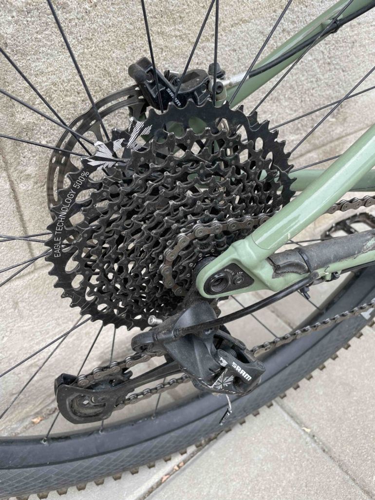 Used Canyon Stoic 4 2021 Mountainbike, Green — image 5 of 10