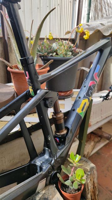 BMC FOURSTROKE 01 FRAMESET 2019 Frameset 2019 Mountainbike usato, Nero — immagine 3 di 5