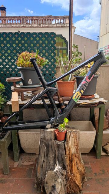BMC FOURSTROKE 01 FRAMESET 2019 Frameset 2019 Mountainbike usato, Nero — immagine 1 di 5
