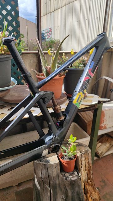 BMC FOURSTROKE 01 FRAMESET 2019 Frameset 2019 Mountainbike usato, Nero — immagine 2 di 5