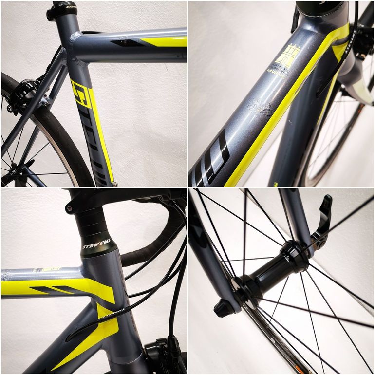 Used Stevens STEVENS Stelvio 2018 Road & Gravel, Hellgrau — image 9 of 11