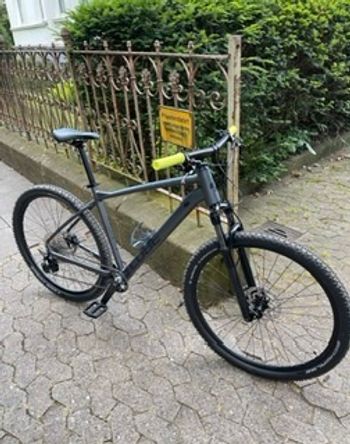 CUBE ATTENTION SL 2022 Mountainbike usato, Grigio chiaro — immagine 2 di 3