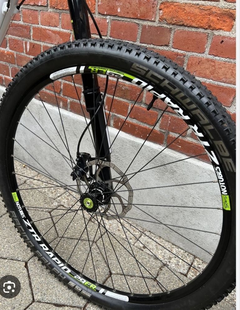 Gebrauchtes Cannondale FSI Lefty 3 2019 Mountainbike, Grün — Bild 2 von 8