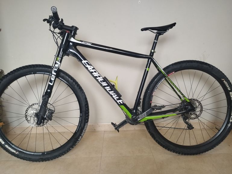 Gebrauchtes Cannondale FSI Lefty 3 2019 Mountainbike, Grün — Bild 5 von 8