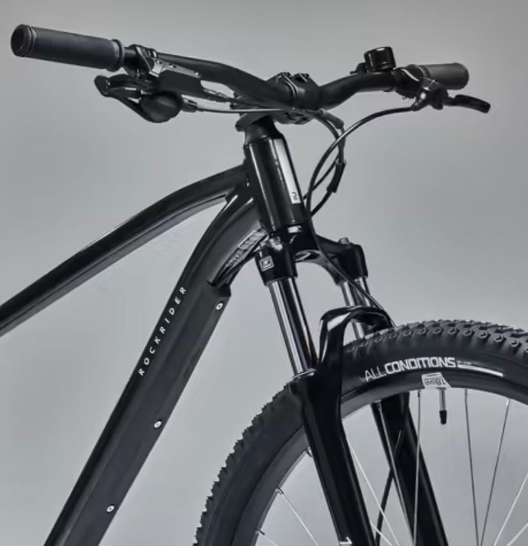 Used ROCKRIDER Expl. ST 500 MTB 29 Zoll 2023 Mountainbike, Black — image 5 of 9