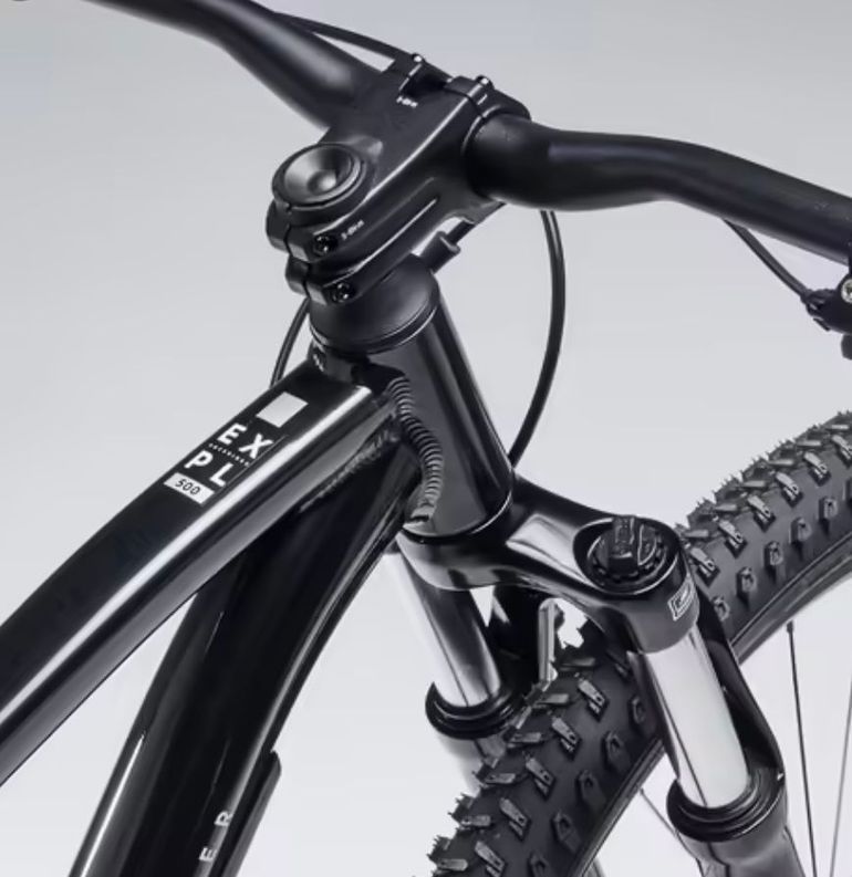 Used ROCKRIDER Expl. ST 500 MTB 29 Zoll 2023 Mountainbike, Black — image 6 of 9