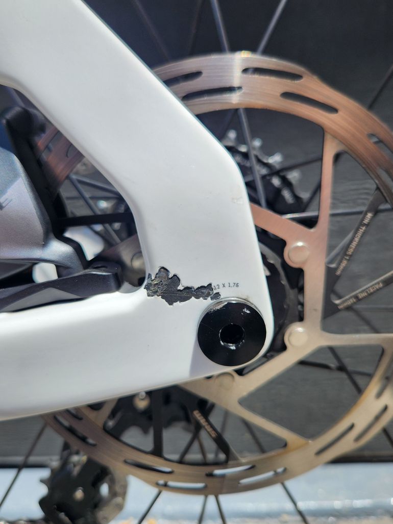 Canyon Aeroad CF SLX AXS 2022 Road & Gravel usato, Bianco — immagine 5 di 5