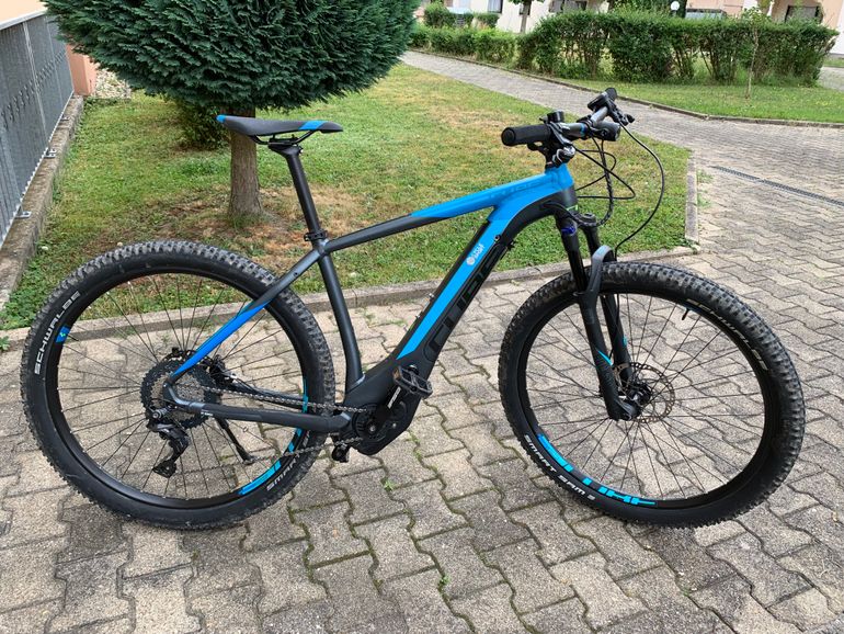 CUBE REACTION HYBRID SL 500 29 2018 Mountainbike de segunda mano, shop.filter.color.0000ff — imagen 1 de 14