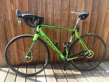 Cannondale - Synapse Hi-Mod Disc RED, 2015