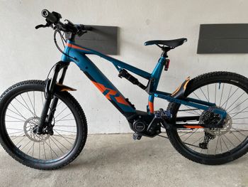 Used R RAYMON FullRay E-Seven 7.0 2021 Mountainbike, Blue — image 1 of 6