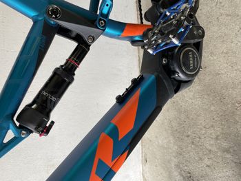 Used R RAYMON FullRay E-Seven 7.0 2021 Mountainbike, Blue — image 2 of 6