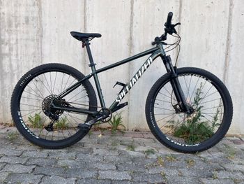 Used Specialized Rockhopper Expert 2022 2022 Mountainbike, Green, 29 — image 2 of 10