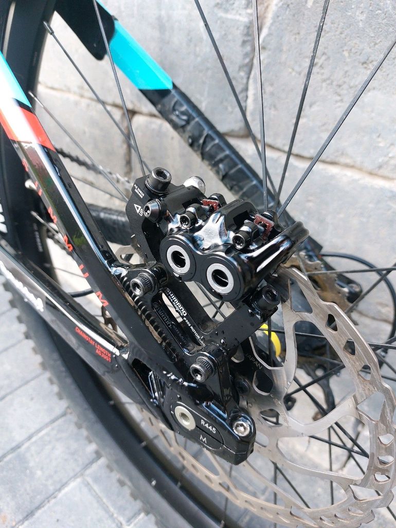 Used Mondraker Summum R 2020 2020 Mountainbike, Blue, 27.5 — image 4 of 6