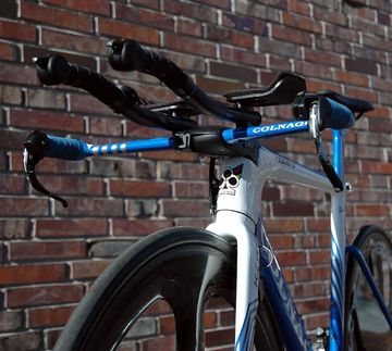 Tweedehands Colnago K-ZERO TT Zeitfahrrad Triathlon Campagnolo RECORD EPS 11s Gr.50s(=53/54) 2019 Road & Gravel — afbeelding 10 van 11