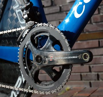 Tweedehands Colnago K-ZERO TT Zeitfahrrad Triathlon Campagnolo RECORD EPS 11s Gr.50s(=53/54) 2019 Road & Gravel — afbeelding 7 van 11