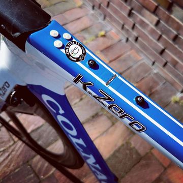 Tweedehands Colnago K-ZERO TT Zeitfahrrad Triathlon Campagnolo RECORD EPS 11s Gr.50s(=53/54) 2019 Road & Gravel — afbeelding 5 van 11