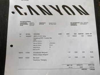 Used Canyon Neuron AL 6.0 2020 Mountainbike, Schwarz — image 6 of 6